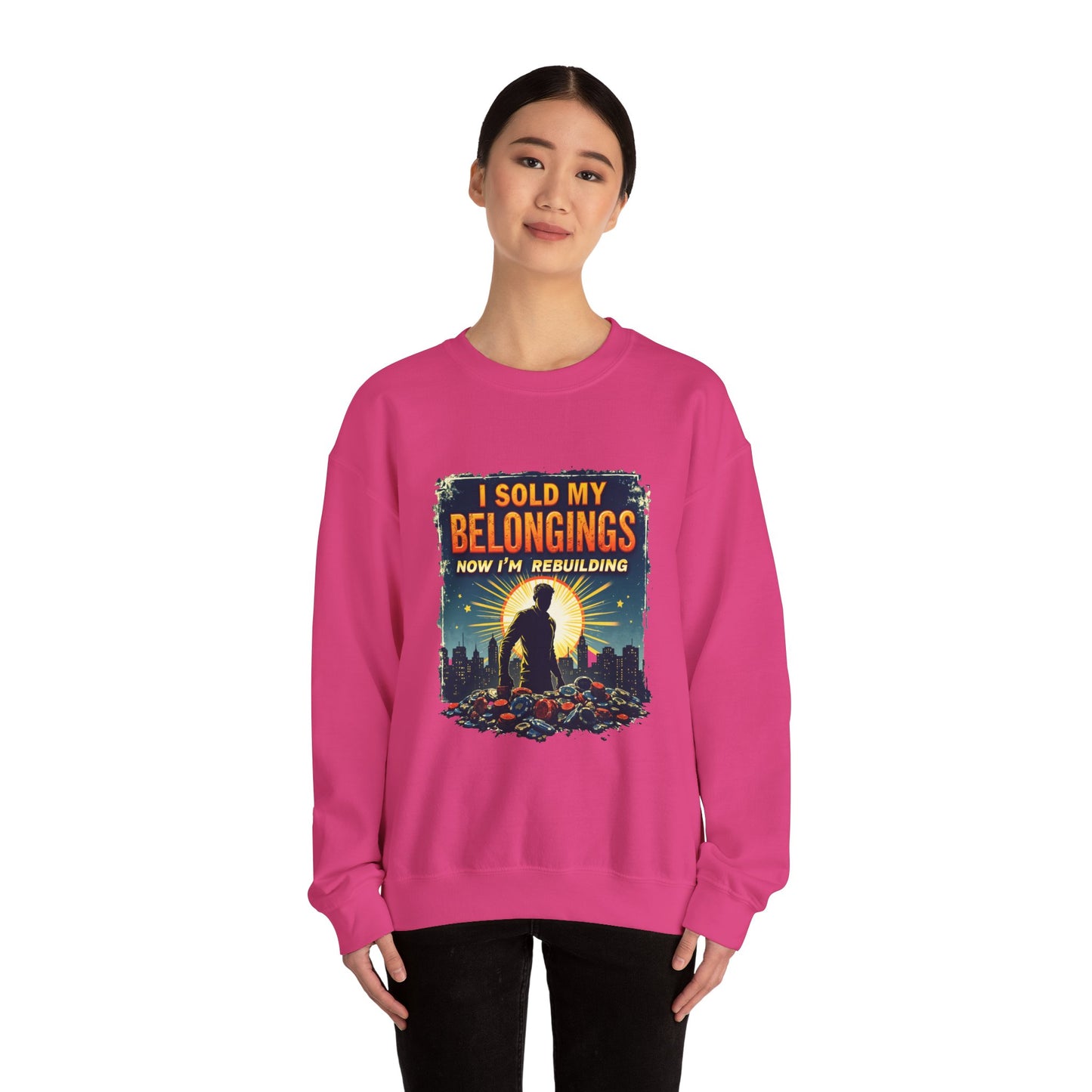 Rebuilding Vibes Crewneck – Gambling Recovery