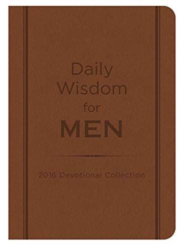 Cover of Daily Wisdom for Men: 2016 Devotional Collection