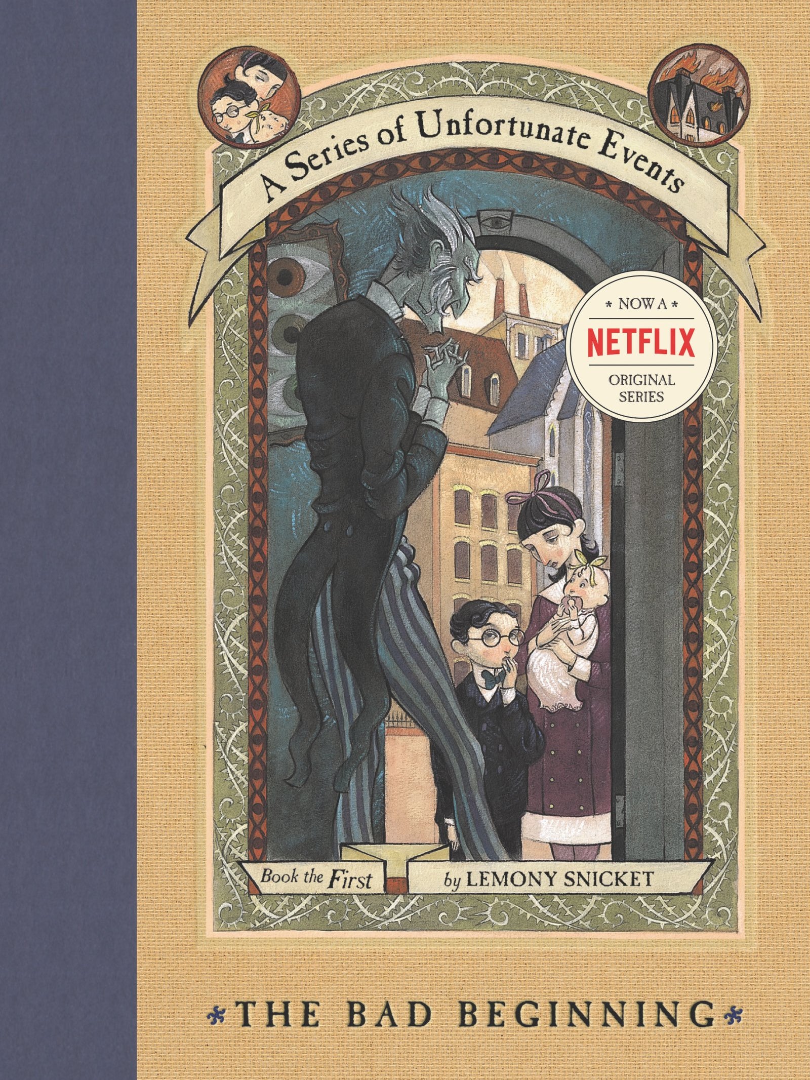 Cover of The Bad Beginning (A Series of Unfortunate Events #1)