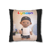 Personalized Name Plush Doll Pillowcase, Faux Suede Pillowcase