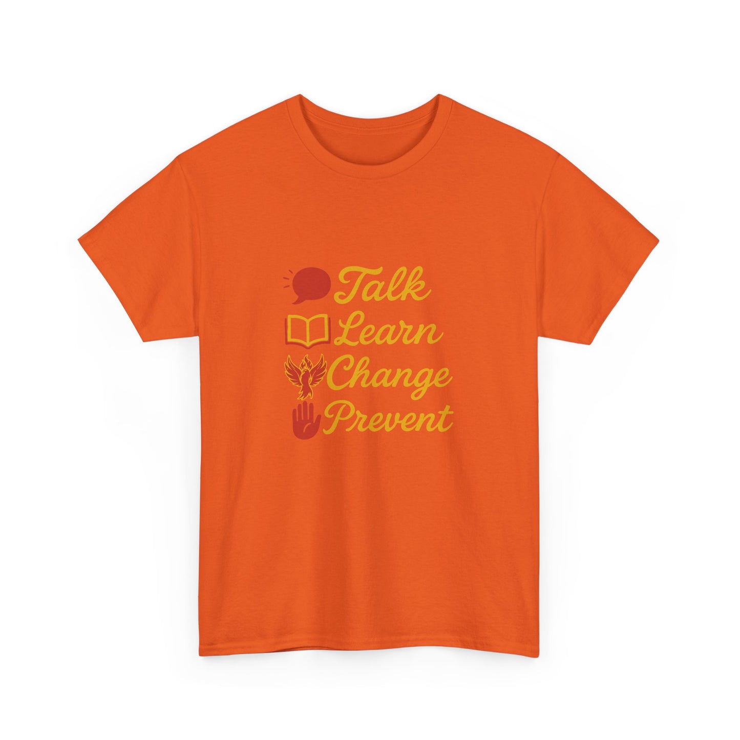Gambling Addiction recovery Tee  - Talk Learn Change Prevent,