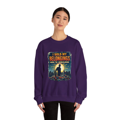 Rebuilding Vibes Crewneck – Gambling Recovery