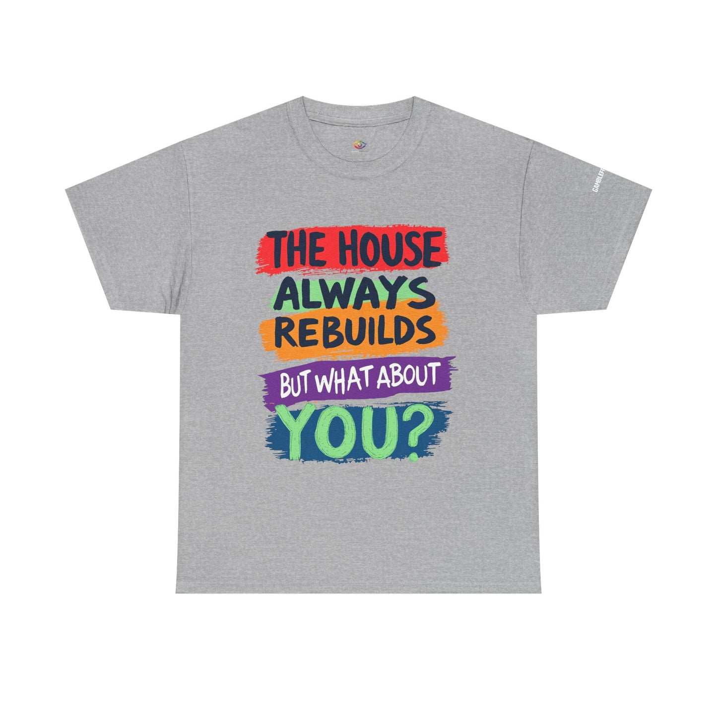 Event-Only Bundle: “The House Always Rebuilds — But What About You?” Tee + Confessions of a Slot Machine