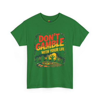 gambling addiction recoveryDon't Gamble With Your Life Unisex Tee,    Casual Shirt ,