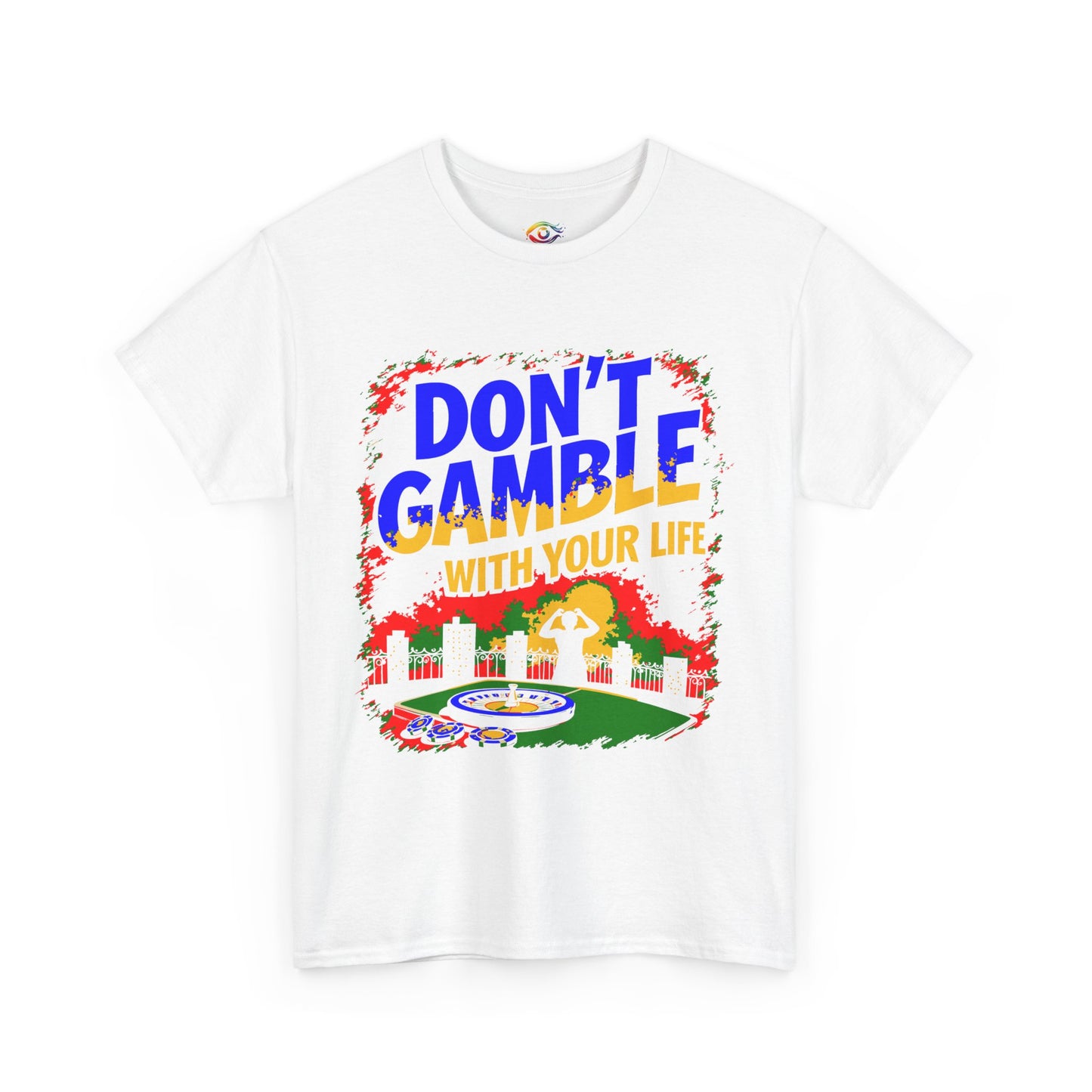 Gambling addiction recovery Don't Gamble with Your Life Tee, Casual T-Shirt,   Graphic Shirt,