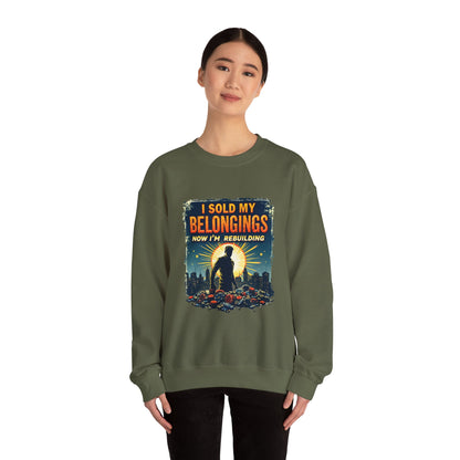 Rebuilding Vibes Crewneck – Gambling Recovery