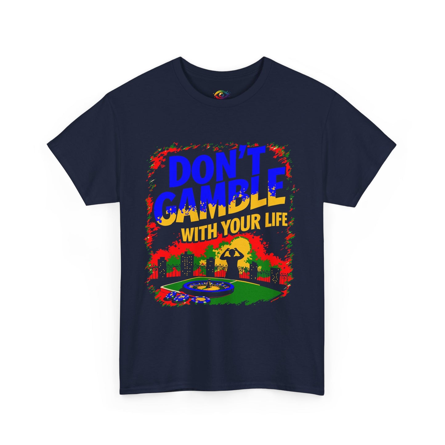 Gambling addiction recovery Don't Gamble with Your Life Tee, Casual T-Shirt,   Graphic Shirt,