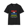 Gambling Addiction -Break the Silence T-Shirt | Wear What You Stand For,