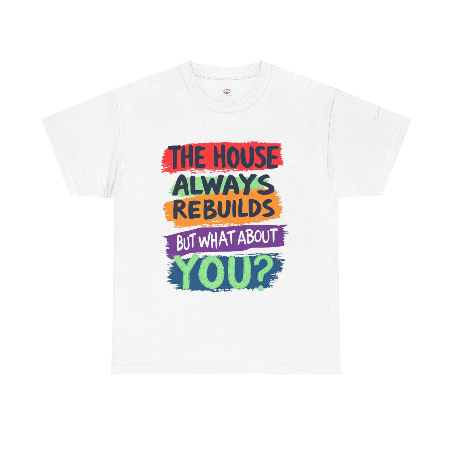 Event-Only Bundle: “The House Always Rebuilds — But What About You?” Tee + Confessions of a Slot Machine