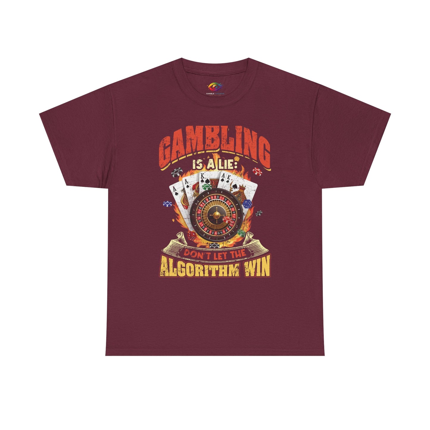 Gambling Addiction Recovery Tee – Gambling Is a Lie Shirt