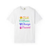 Inspirational Unisex T-Shirt - Talk Learn Change Prevent, Motivational Gift,
