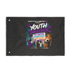 Youth Takeover Double-Sided Flag – Power Purpose Prevent Event Banner