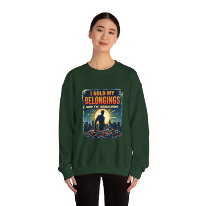 Rebuilding Vibes Crewneck – Gambling Recovery