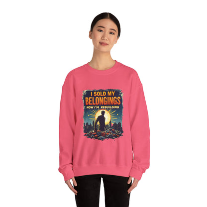 Rebuilding Vibes Crewneck – Gambling Recovery
