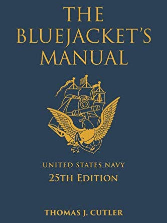 Cover of The Bluejacket's Manual, 25th Edition (Blue & Gold Professional Library)