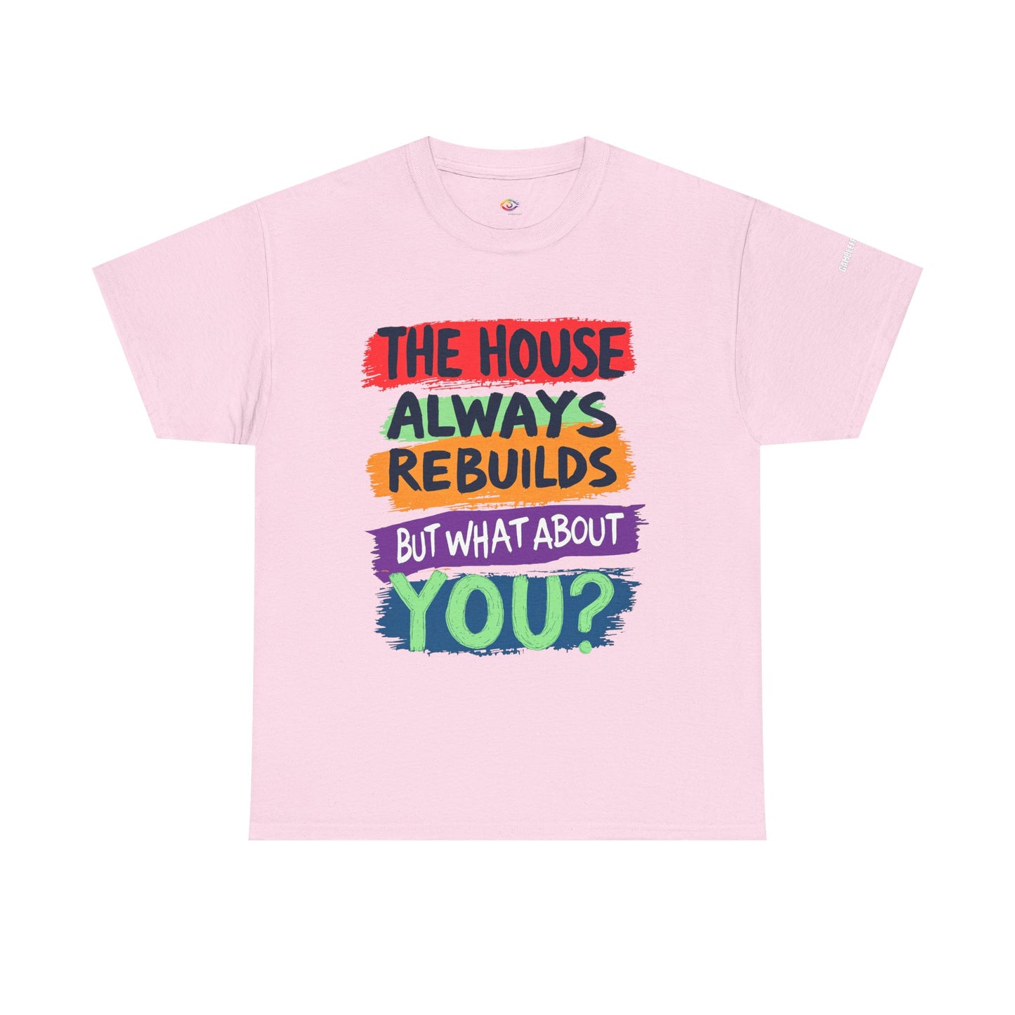 Event-Only Bundle: “The House Always Rebuilds — But What About You?” Tee + Confessions of a Slot Machine