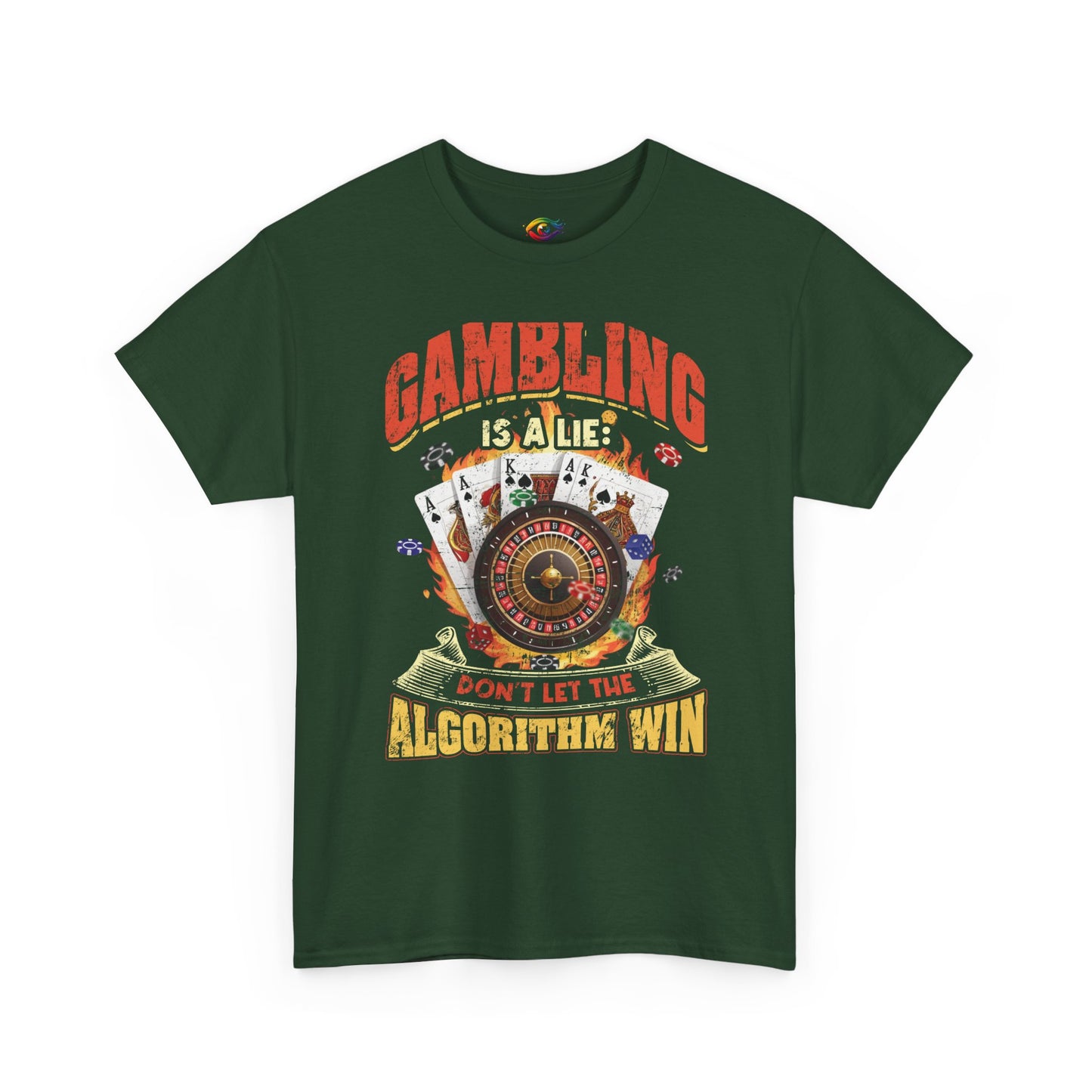 Gambling Addiction Recovery Tee – Gambling Is a Lie Shirt