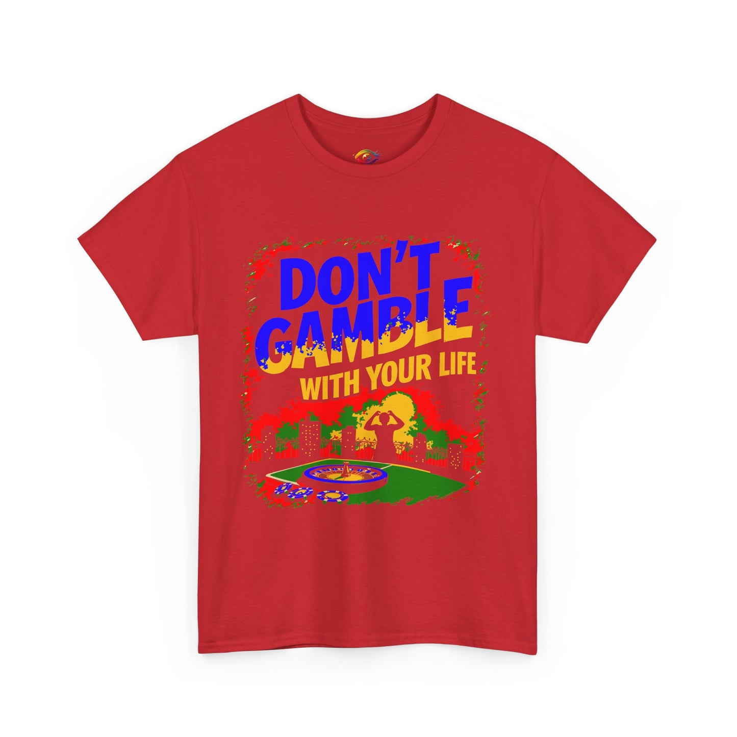 Gambling addiction recovery Don't Gamble with Your Life Tee, Casual T-Shirt,   Graphic Shirt,