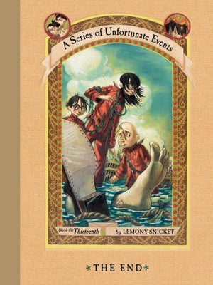 Cover of A SERIES OF UNFORTUNATE EVENTS The End (# 13 in the series)