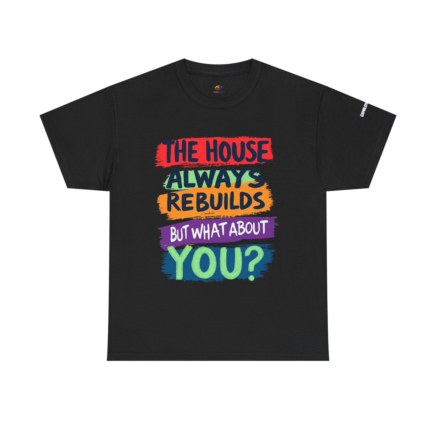Event-Only Bundle: “The House Always Rebuilds — But What About You?” Tee + Confessions of a Slot Machine