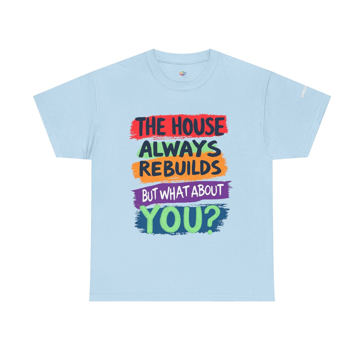 Event-Only Bundle: “The House Always Rebuilds — But What About You?” Tee + Confessions of a Slot Machine