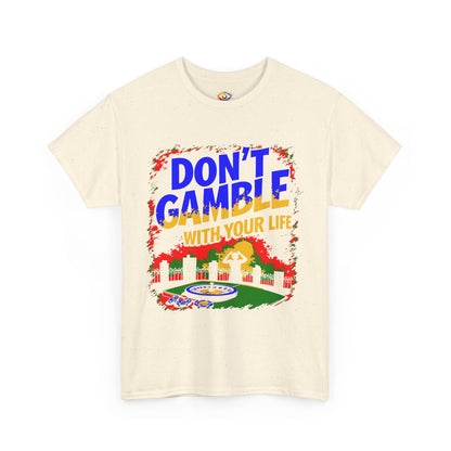 Gambling addiction recovery Don't Gamble with Your Life Tee, Casual T-Shirt,   Graphic Shirt,