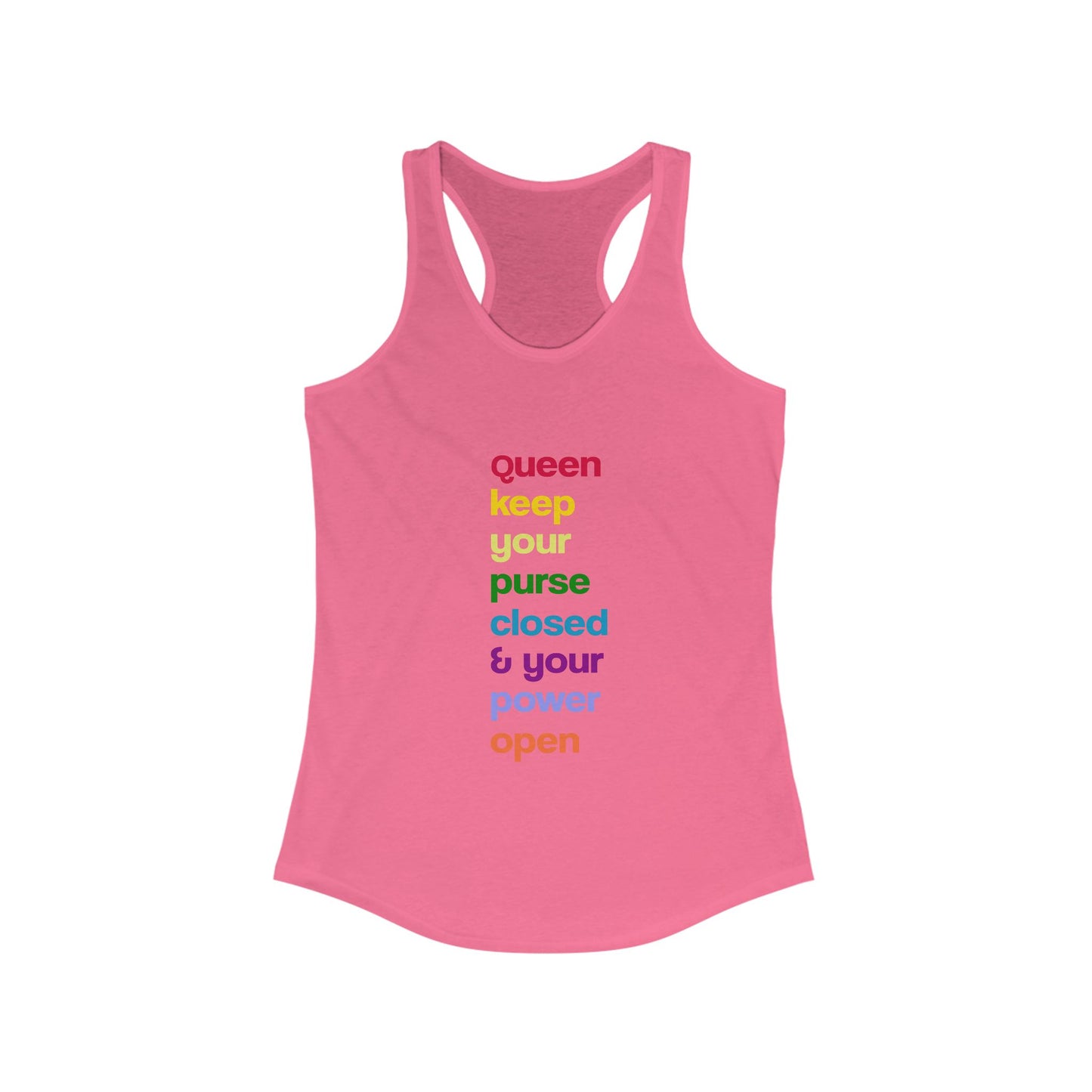 "Gambling Addiction Recovery Gift – Women’s Empowering Racerback Tank | Motivational Sobriety Shirt, Addiction Awareness Apparel"Women's Racerback Tank - Queen Motivational Tee, Fitness Top