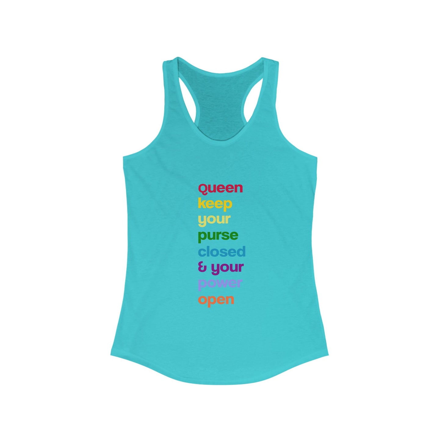 "Gambling Addiction Recovery Gift – Women’s Empowering Racerback Tank | Motivational Sobriety Shirt, Addiction Awareness Apparel"Women's Racerback Tank - Queen Motivational Tee, Fitness Top