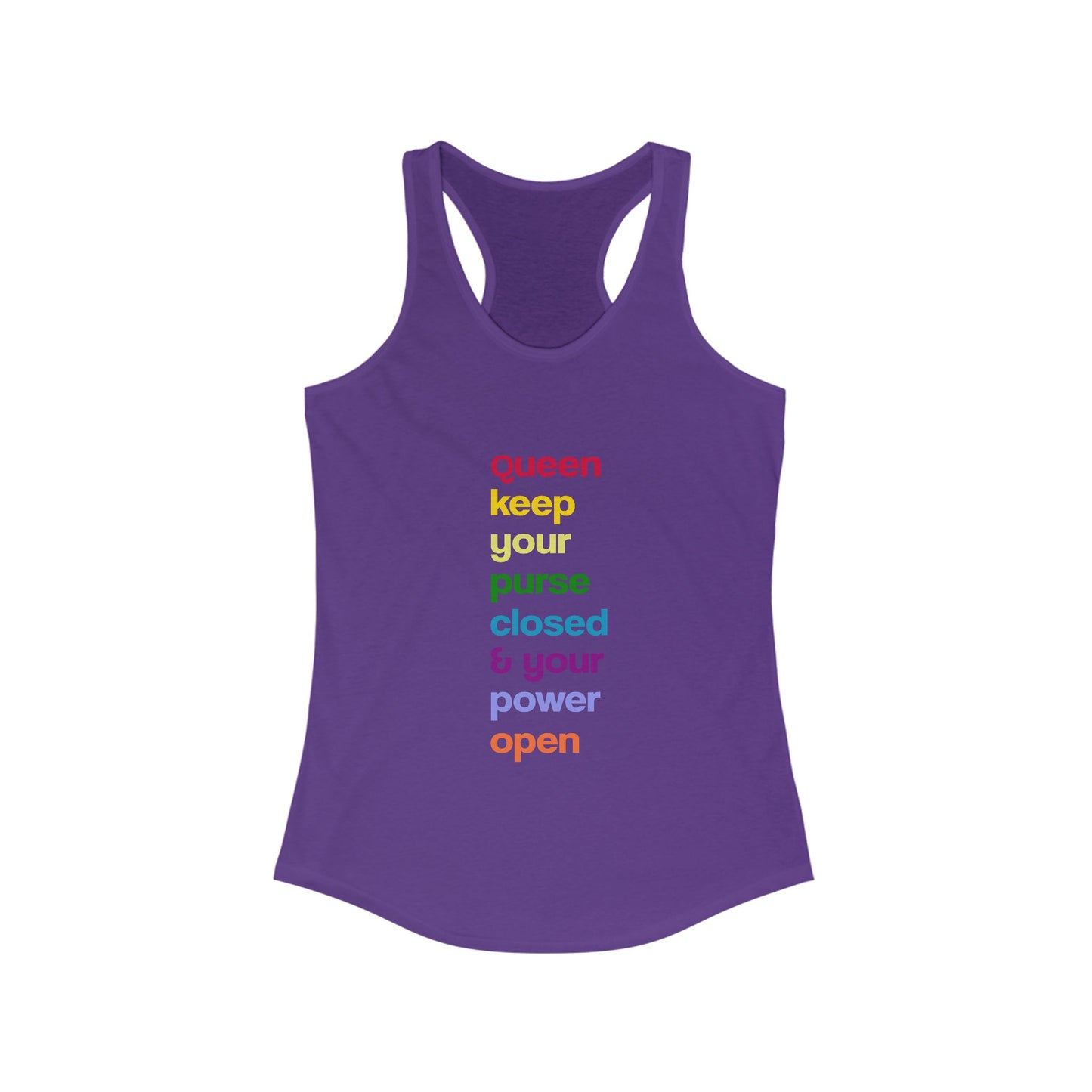 "Gambling Addiction Recovery Gift – Women’s Empowering Racerback Tank | Motivational Sobriety Shirt, Addiction Awareness Apparel"Women's Racerback Tank - Queen Motivational Tee, Fitness Top