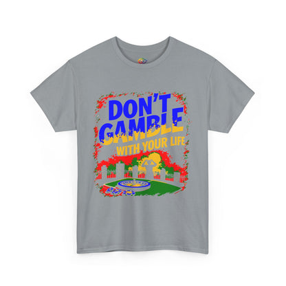 Gambling addiction recovery Don't Gamble with Your Life Tee, Casual T-Shirt,   Graphic Shirt,
