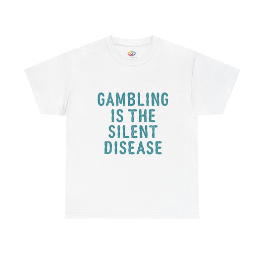 Gambling Addiction Prevention & Recovery Tee | Unisex Heavy Cotton T-Shirt