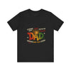 Hero Dad Unisex Tee, Father's Day Gift, Black Pride Shirt, Family Apparel, Rasta