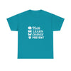 Gambling Addiction Recovery Awareness T-Shirt – Talk Learn Change Prevent Tee – bold white