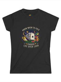 Recovery Matters T-Shirt | Gambling & Alcohol Addiction Awareness Tee | Know When to Fold Them by GambleFreeGear”