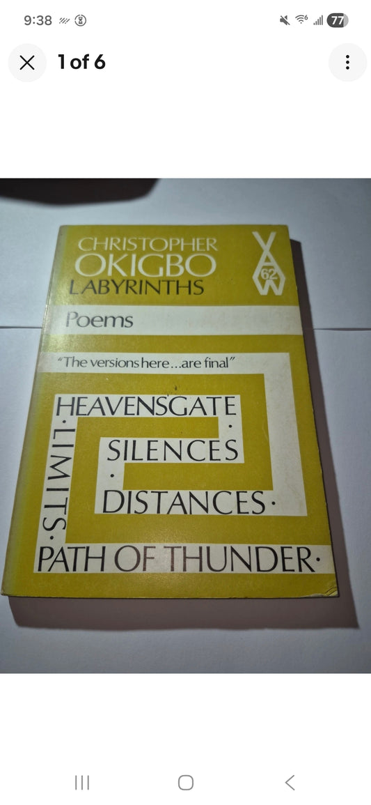 Labyrinths by Christopher Okigbo